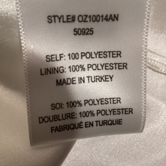 17. Anthropologie Eva Franco Tulle Midi Skirt White Organza with polka dots nwt - Picture 8 of 9